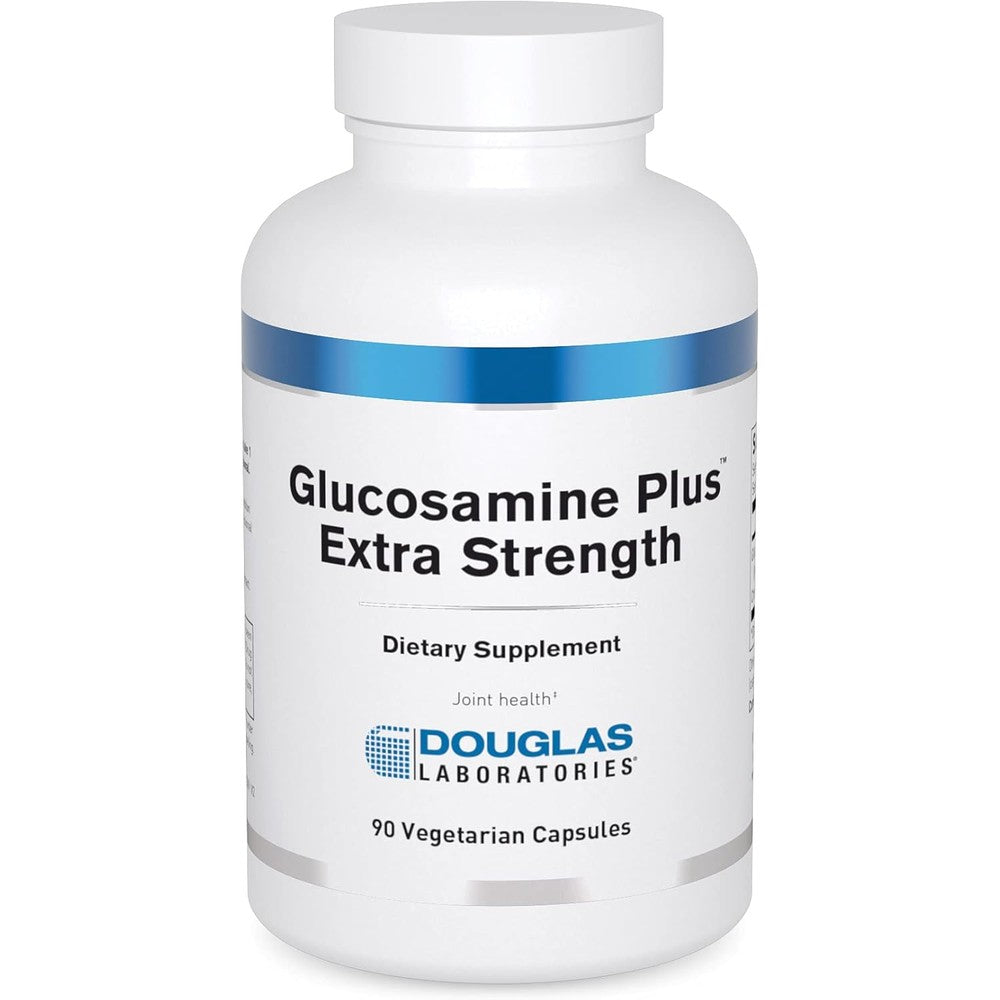 Douglas Laboratories Glucosamine Plus Extra Strength front view showing joint health benefit