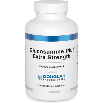 Douglas Laboratories Glucosamine Plus Extra Strength front view showing joint health benefit