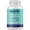 Bestvite Vegetarian Glucosamine 1000mg front view bottle packaging