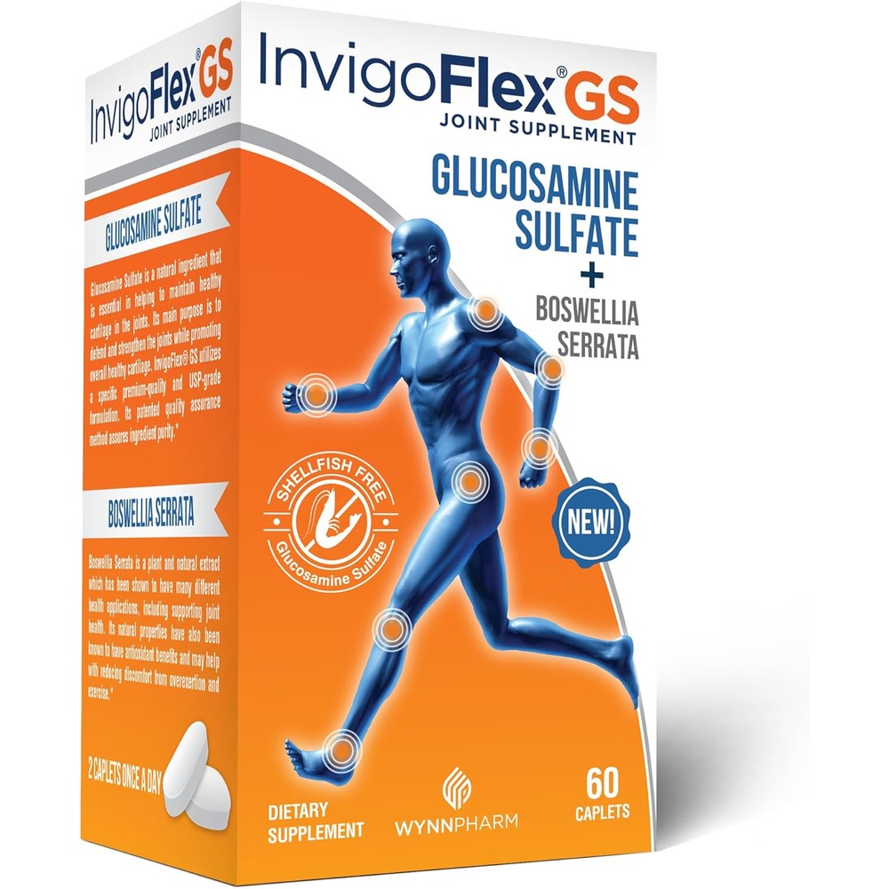 Invigoflex GS joint supplement bottle front view
