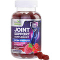 Nature's Nutrition joint support extra strength glucosamine 120 gummies front view bottle