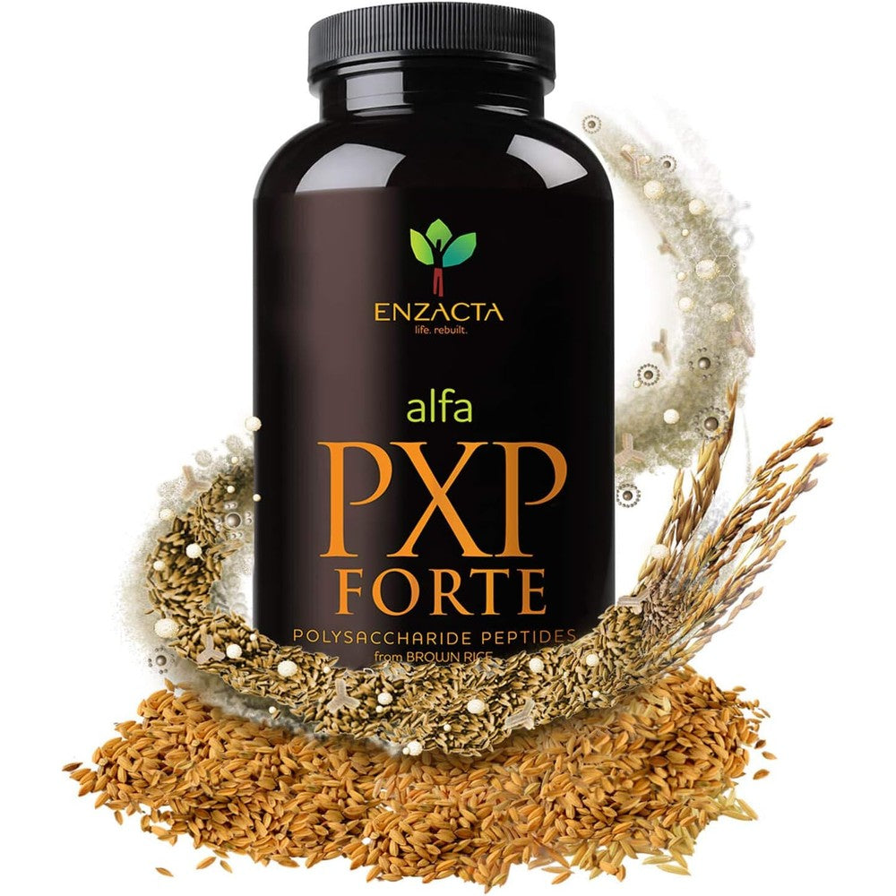 Enzacta Alfa Pxp Forte 454 Grams front view antioxidant supplement