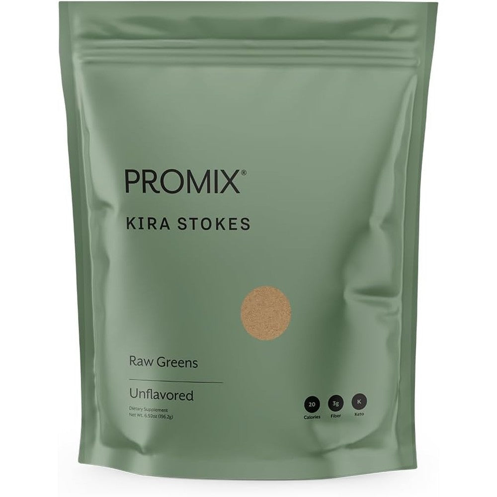 Promix Nutrition Raw Greens Superfood Blend front packaging
