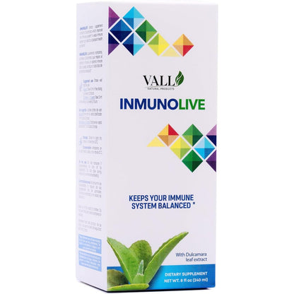 Vall Natural Products Inmunolive Alfalfa and Dulcamara oral solution front view