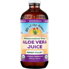 Lily of the Desert organic inner fillet aloe vera juice front view