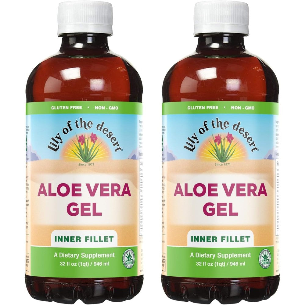 Lily of the Desert Inner Fillet Aloe Vera Gel 32 Ounce front view
