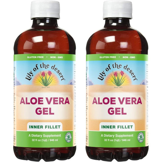 Lily of the Desert Inner Fillet Aloe Vera Gel 32 Ounce front view