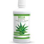 Bella All Natural organic aloe vera juice 32 fluid ounce bottle front view