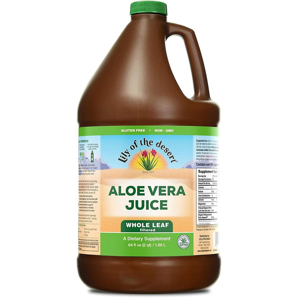 Lily of the Desert Whole Leaf Filtered Aloe Vera Juice front view