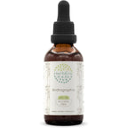 HerbEra Andrographis B60 Alcohol Free Liquid Extract 2 Fluid Ounces front view bottle for immune support