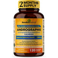 Sandhu Herbals Andrographis Paniculata Kalmegh 120 vegetarian capsules bottle front view