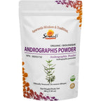 Sewanti Organic Andrographis Extract Powder 200 grams front package view for authentic herbal liver supplement