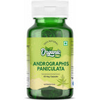 Organic Zing Andrographolide 60 capsules front view bottle showing authentic USA packaging