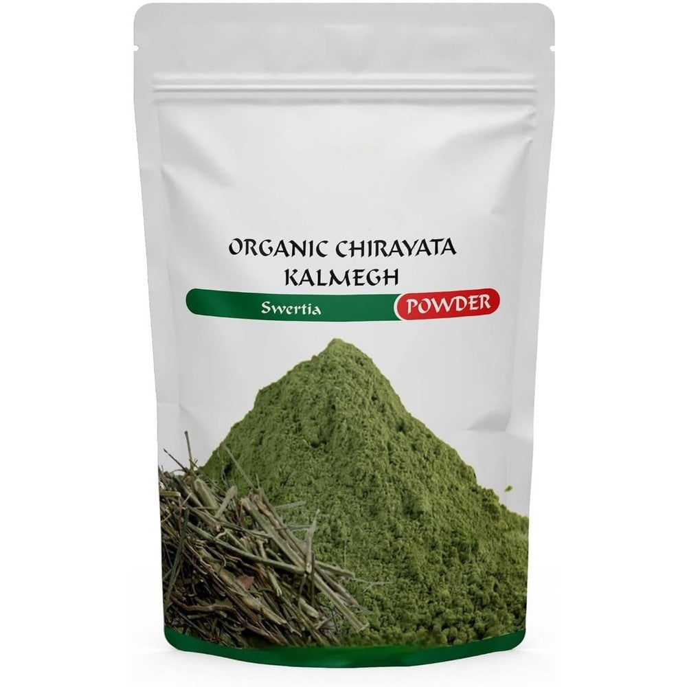 Generic Chirayata Powder 200g front view packaging of traditional Ayurvedic bitterstick herbal powder
