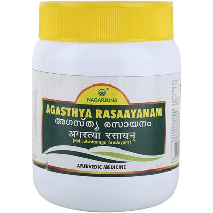 Nagarjuna Herbal Agasthya Rasayanam front view authentic Ayurvedic medicine respiratory paste