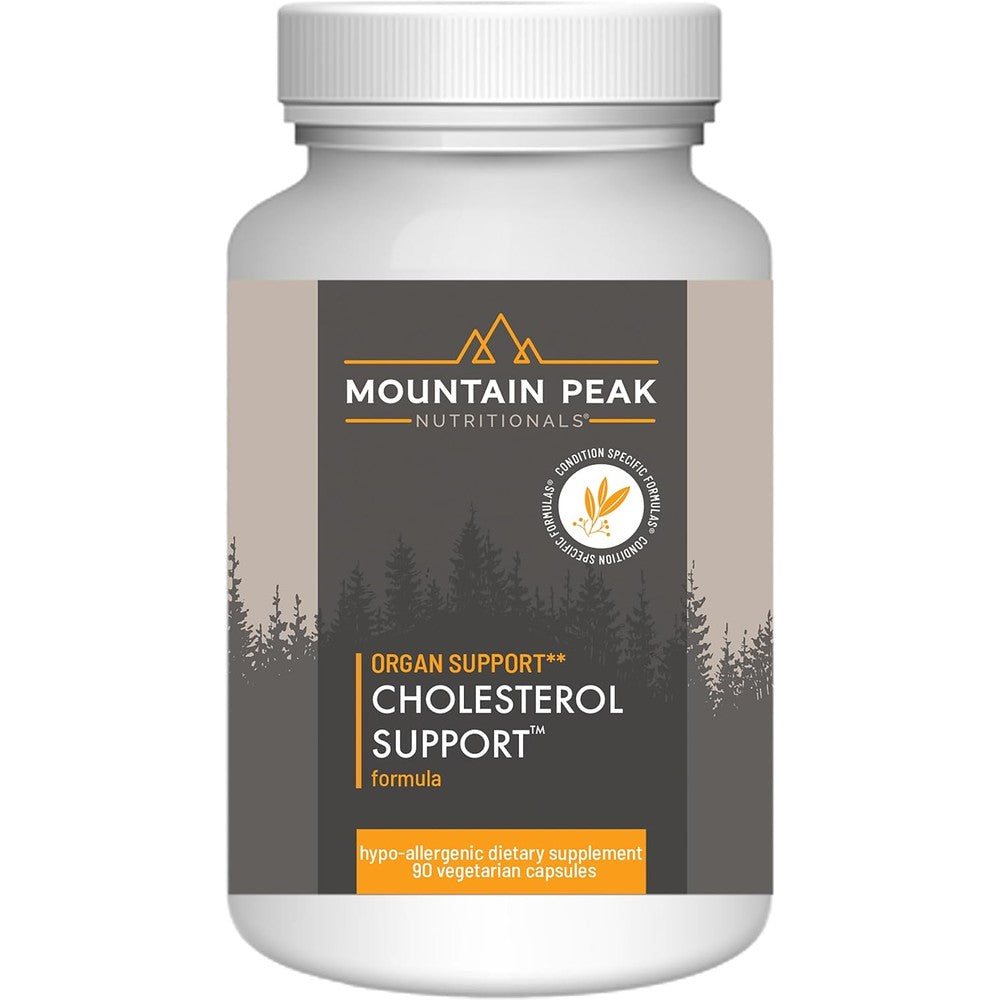 Mountain Peak Nutritionals Cholesterol Support 90 capsules front bottle view