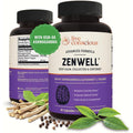 Ashwagandha benefits for men and women in KSM-66 ZenWell supplement bottle