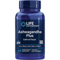 Life Extension Ashwagandha Plus Calm and Focus bottle front view