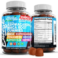 clean nutraceuticals energlo ashwagandha benefits and maca root peach flavor gummies