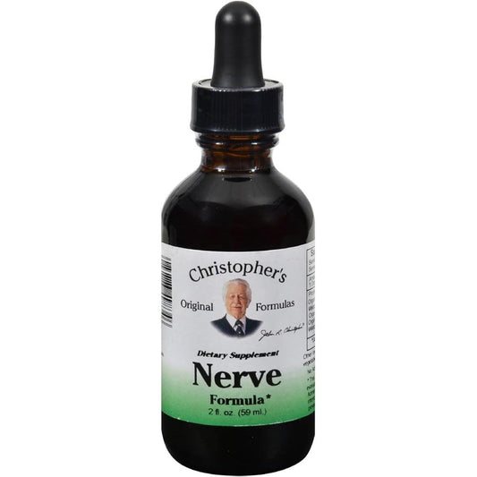 Christopher's Original Formulas Nerve Formula 2 Fluid Ounce bottle front view
