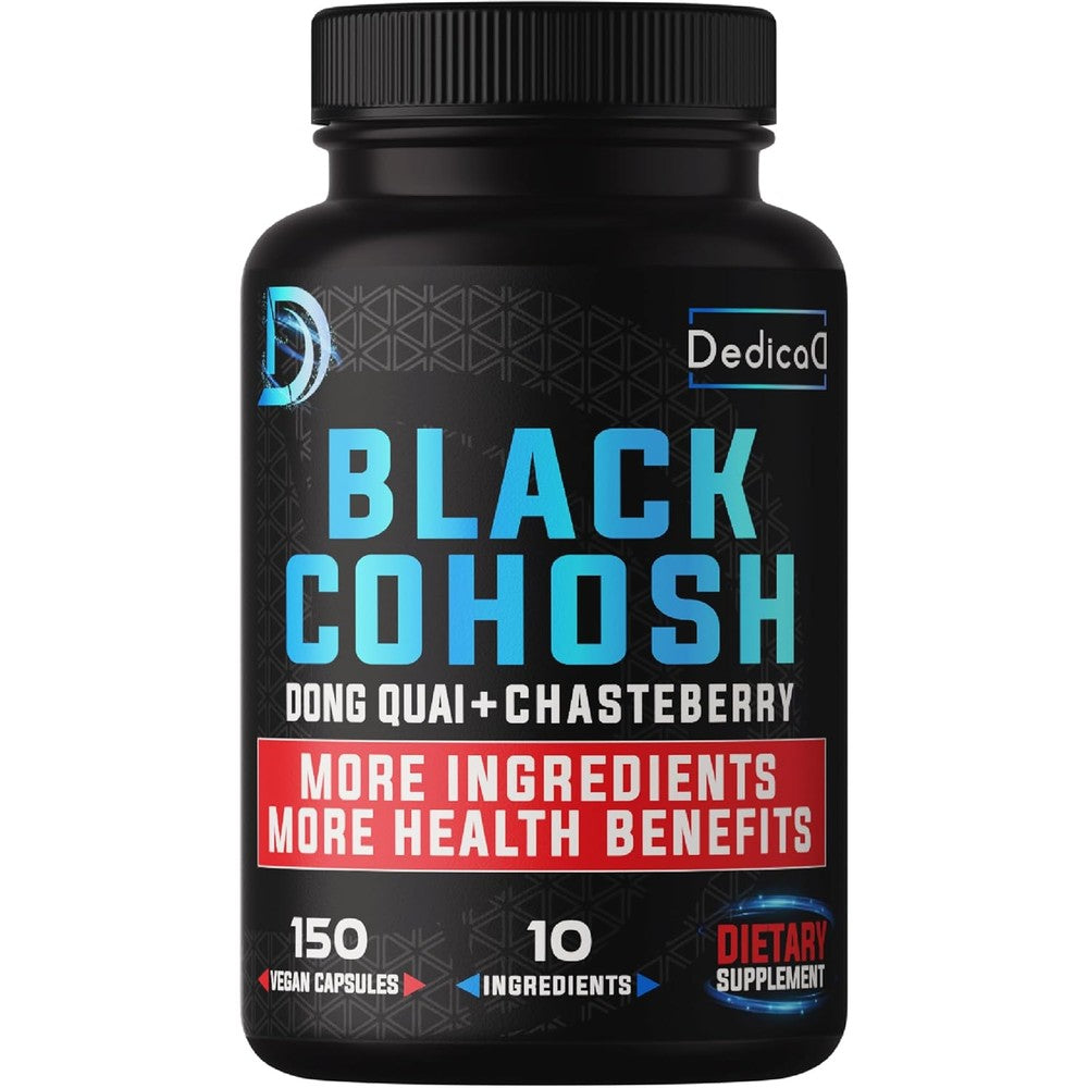 Dedicad 12in1 Black Cohosh menopause support front view