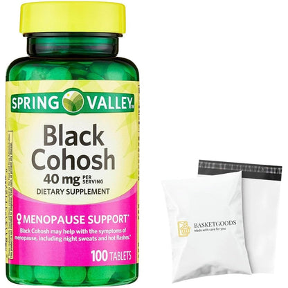 STS Home Spring Valley Black Cohosh 40mg front view