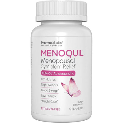 Menoquil Menopausal Multi-Symptom Relief front bottle view