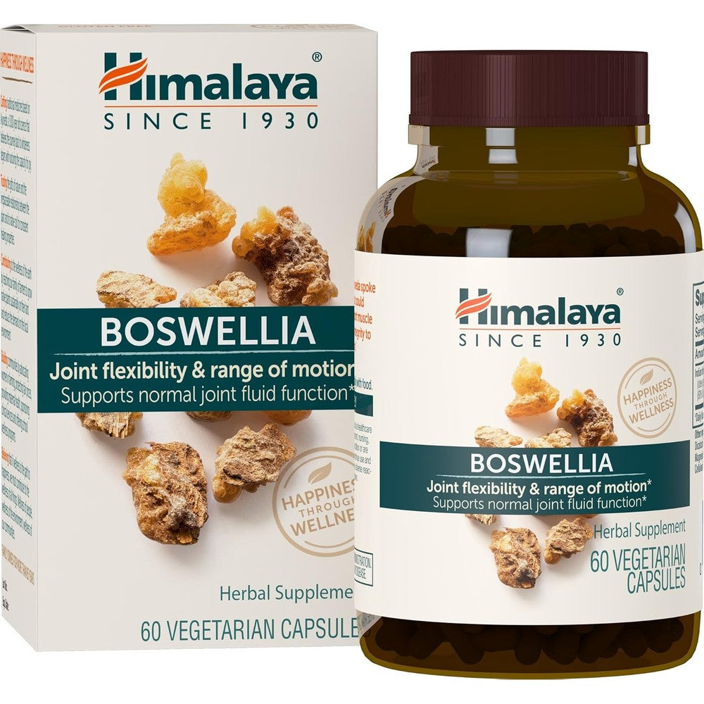 himalaya boswellia 250 mg joint support supplement bottle
