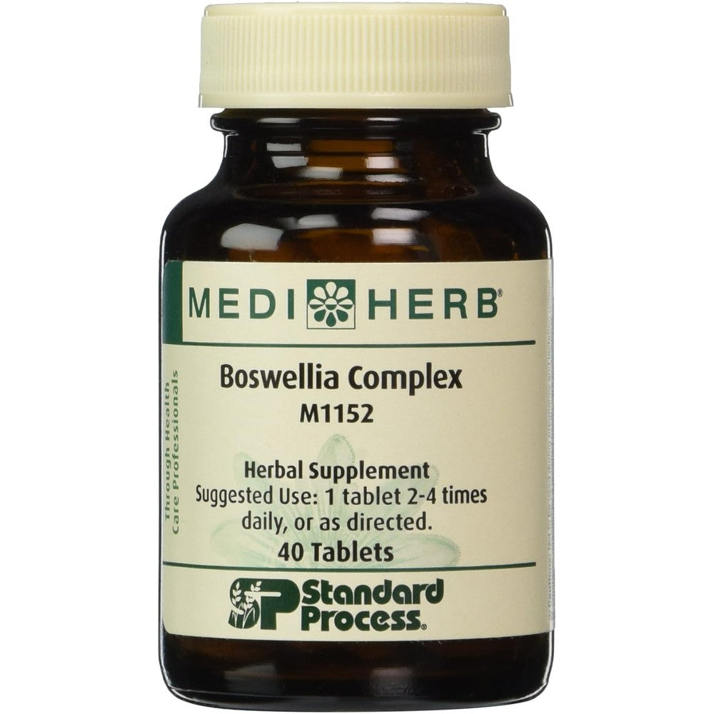 standard process mediherb boswellia complex 40 tablets
