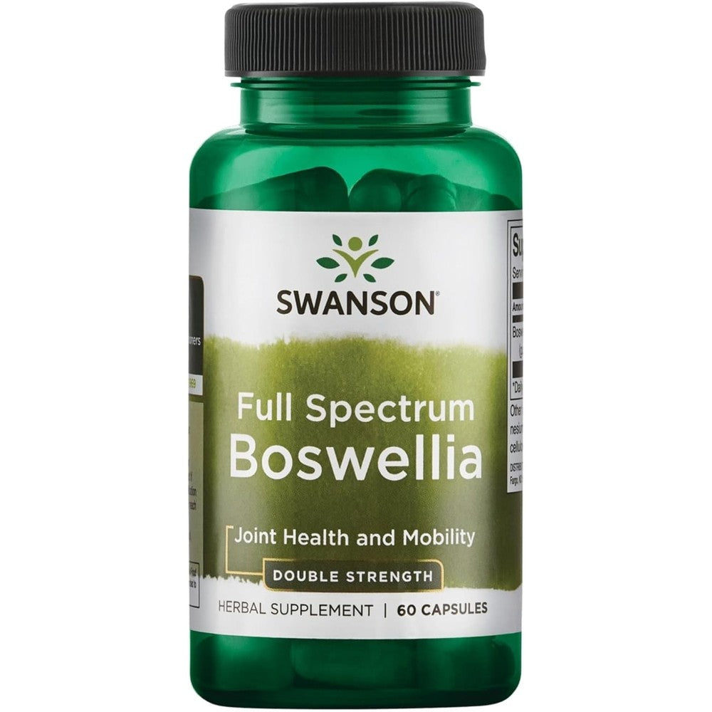 swanson full spectrum boswellia 60 capsules herbal supplement