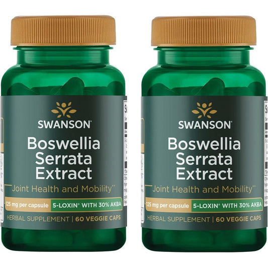 swanson boswellia serrata extract 125 mg vegetable capsules