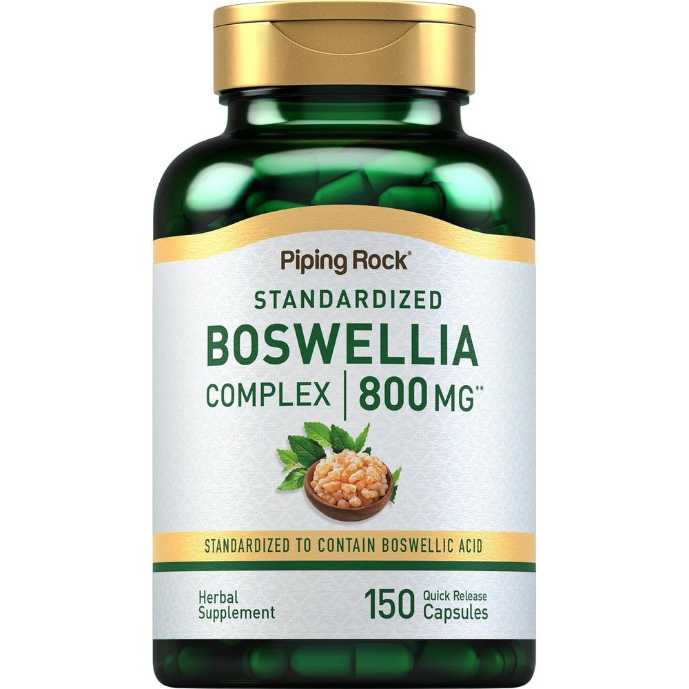 Piping Rock Boswellia Serrata Extract nutritional dietary supplement 150 capsules