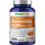 NusaPure boswellia serrata ayurvedic name 10,000mg Veggie Capsules