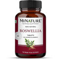 mi nature boswellia Sserrata tablets 1000mg 90 capsules bottle