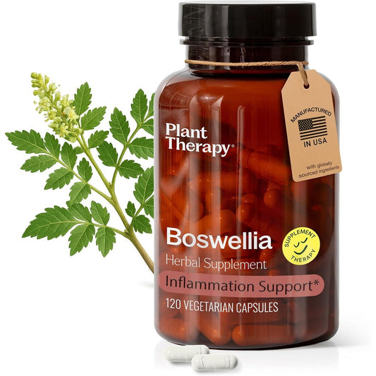 Plant Therapy Boswellia Serrata extract capsules 120 count bottle