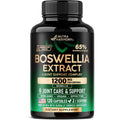 nutraharmony boswellia 1200mg joint support supplement 120 capsules bottle