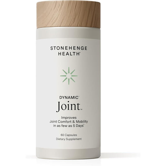 Stonehenge Health Dynamic Joint Health supplement bottle 60 capsules