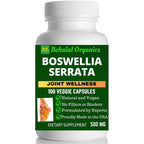 behalal organics boswellia serrata quick release capsules supplement bottle