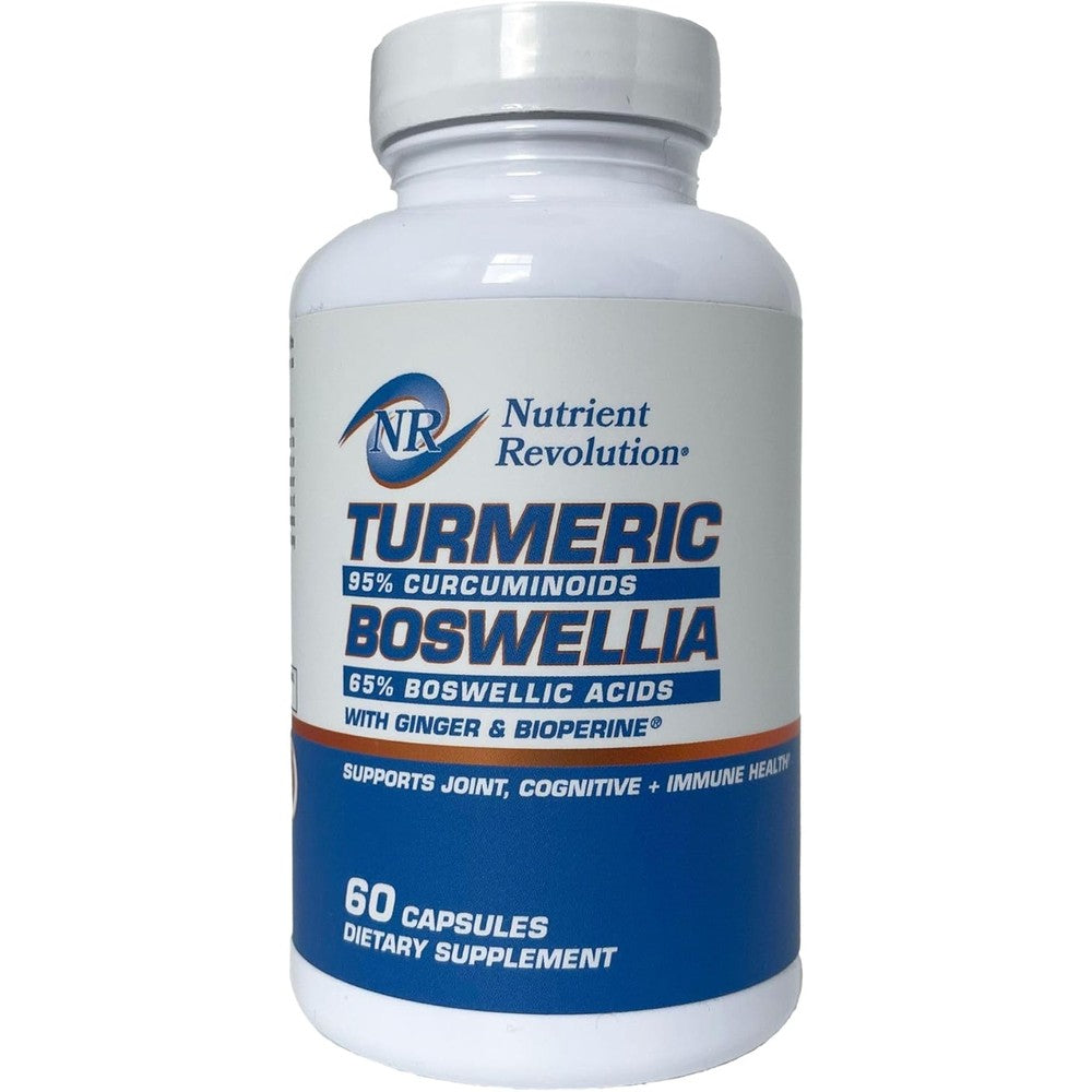 nutrient revolution turmeric and boswellia joint support supplement 60 capsules