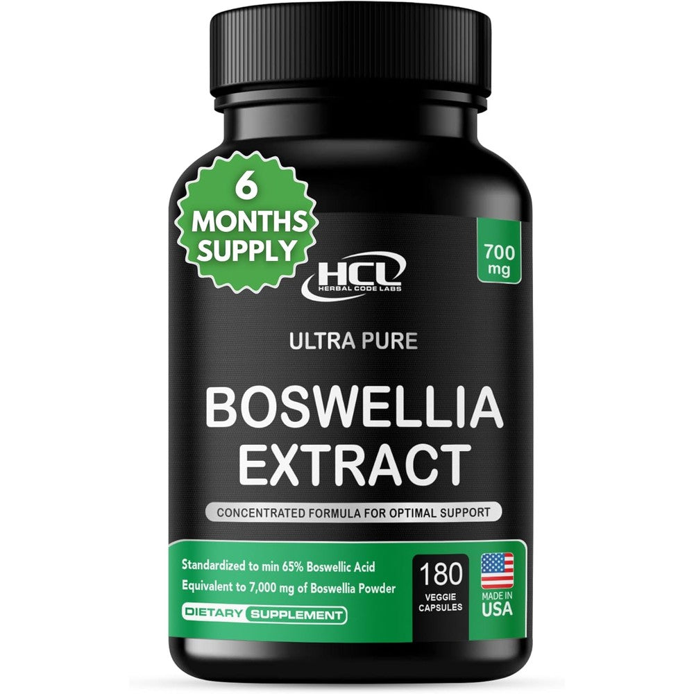 hcl herbal code boswellia serrata extract capsules bottle