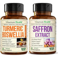 vimerson health boswellia turmeric and saffron supplement bundle bottles