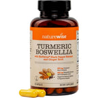 naturewise turmeric boswellia supplement 60 capsules bottle