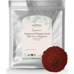 Starwest Botanicals Organic Cayenne Pepper Powder 1 pound bag front view