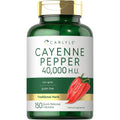 Carlyle Cayenne Pepper 40,000 HU 150 Capsules front label view herbal supplement