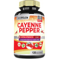 Tenmido Cayenne Pepper 120 Vegan Capsules front bottle view for immune support