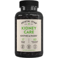 Crystal Star Kidney Care 60 vegetarian capsules front view bottle for natural kidney health support.