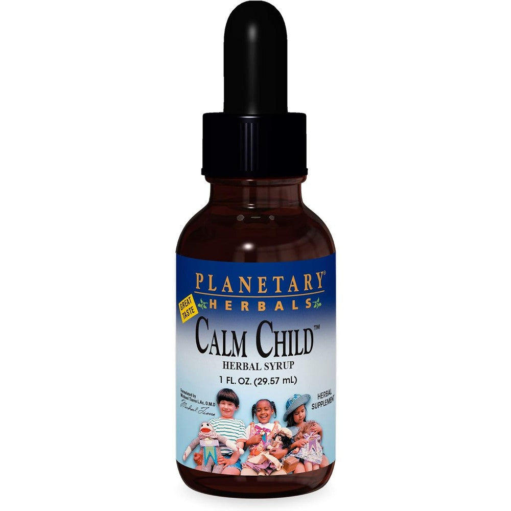 Planetary Herbals Calm Child Herbal Syrup front view authentic USA imported supplement