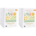 Rishi Tea Chamomile Medley box front view premium organic herbal tea