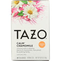 Tazo Calm Chamomile Herbal Tea 20 capsules packaging front view