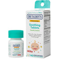 Dr. Talbot's Chamomile Soothing Tablets 140 count front packaging for infant teething relief